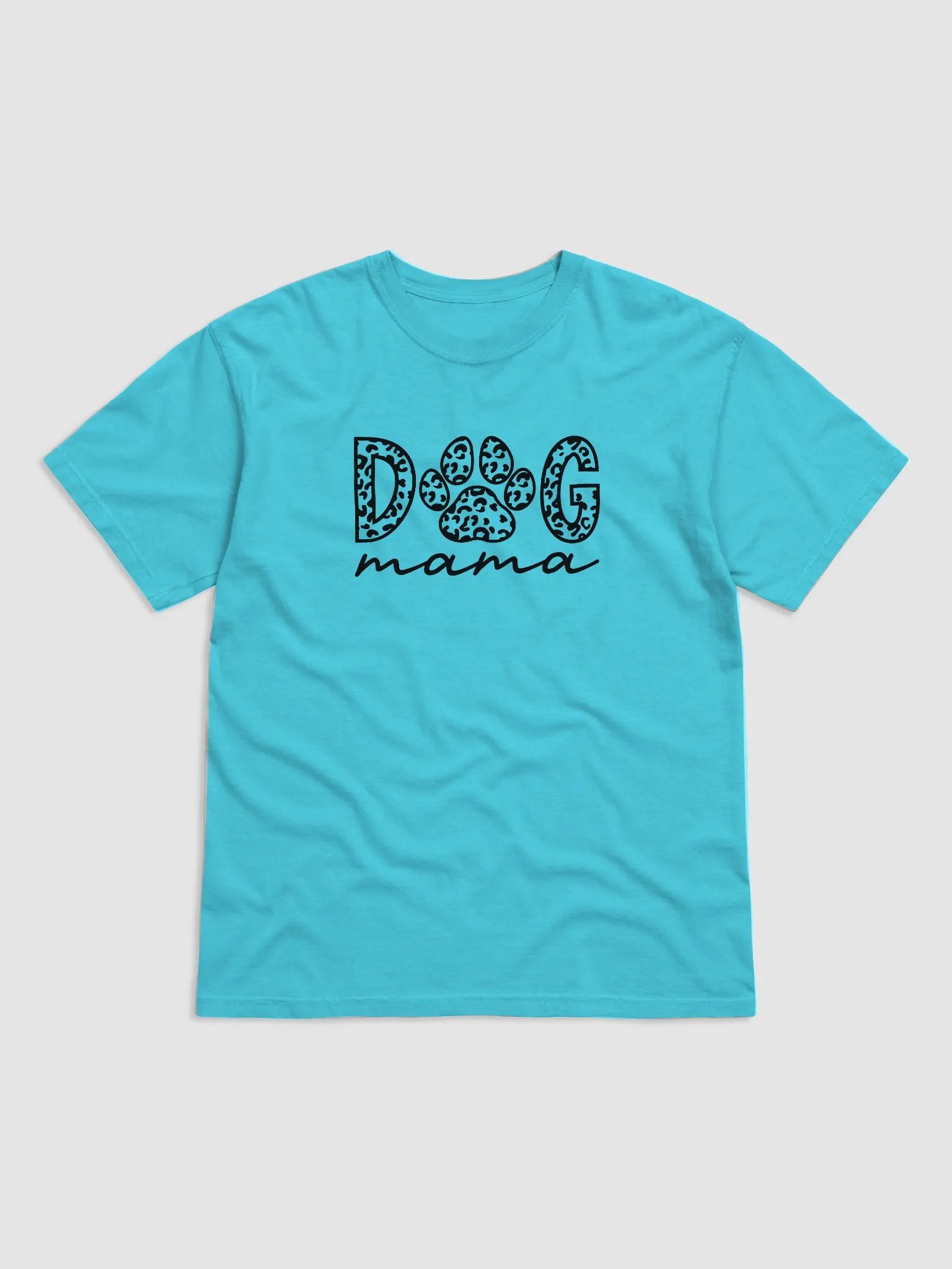 Leopard Print Dog Mama T-Shirt | Cute Minimalistic Shirt for Dog Moms product image (14)