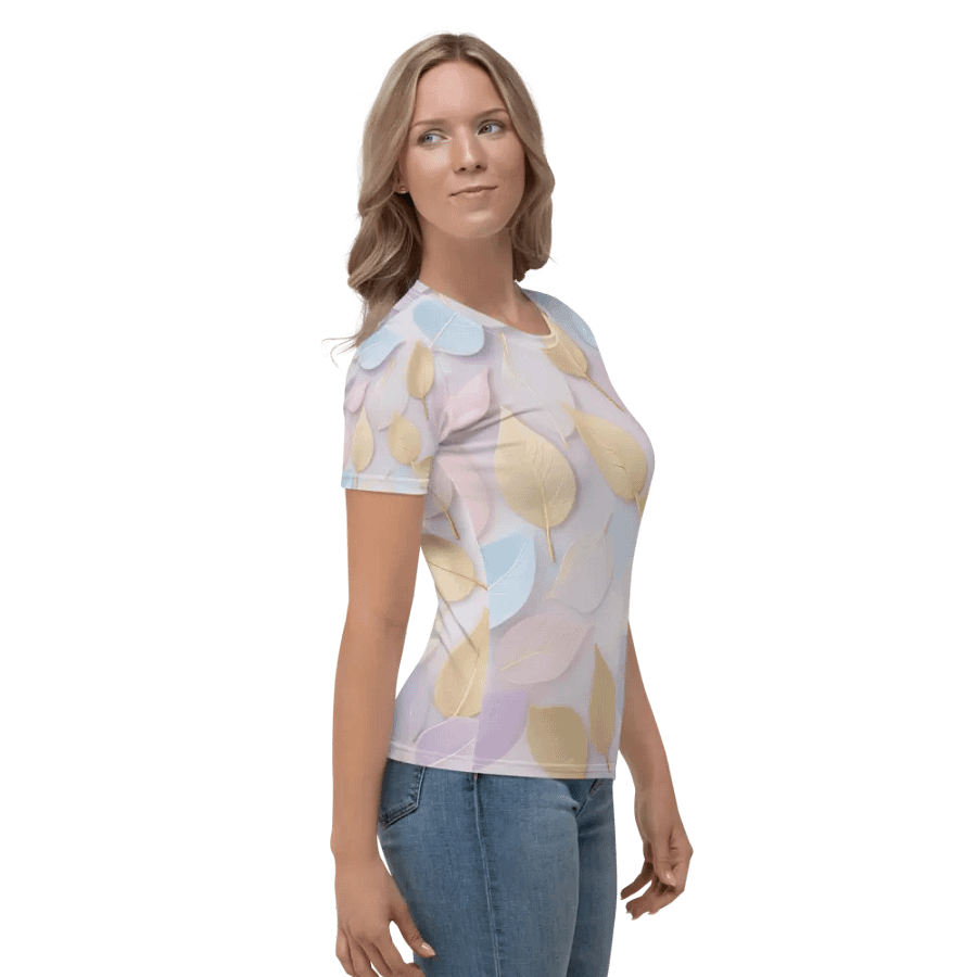 Pastel Paradise Women's All-Over Print T-Shirt product image (4)
