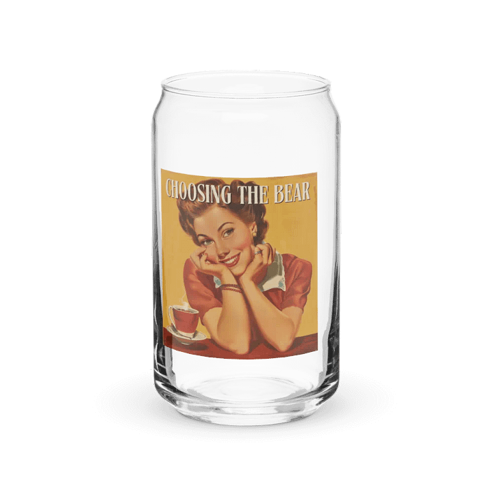 Choosing The Bear 2 Can-Shaped Glass product image (1)