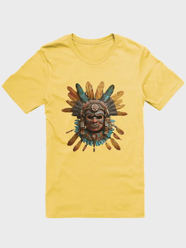 20 Ocelotl Cipactli Aztec Mask T-Shirt product image (71)