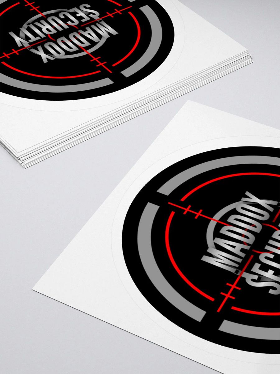 Maddox Security Sticker product image (4)