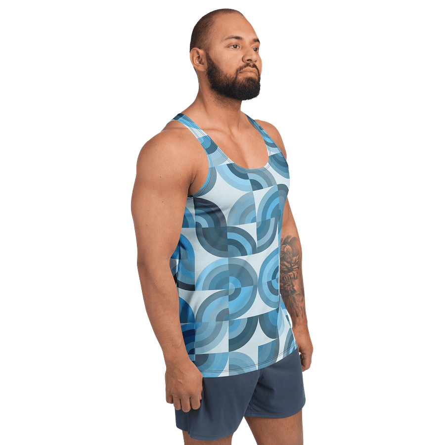 Blue Mosaic Dreams Tank Top product image (3)