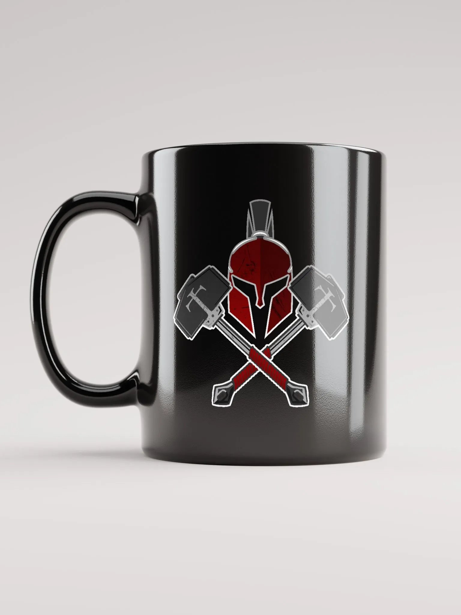 Black Mug: Helmet Logo product image (11)