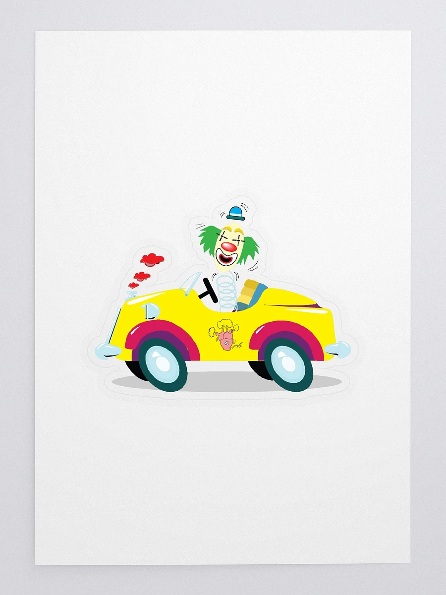 Clown driving a Car product image (3)