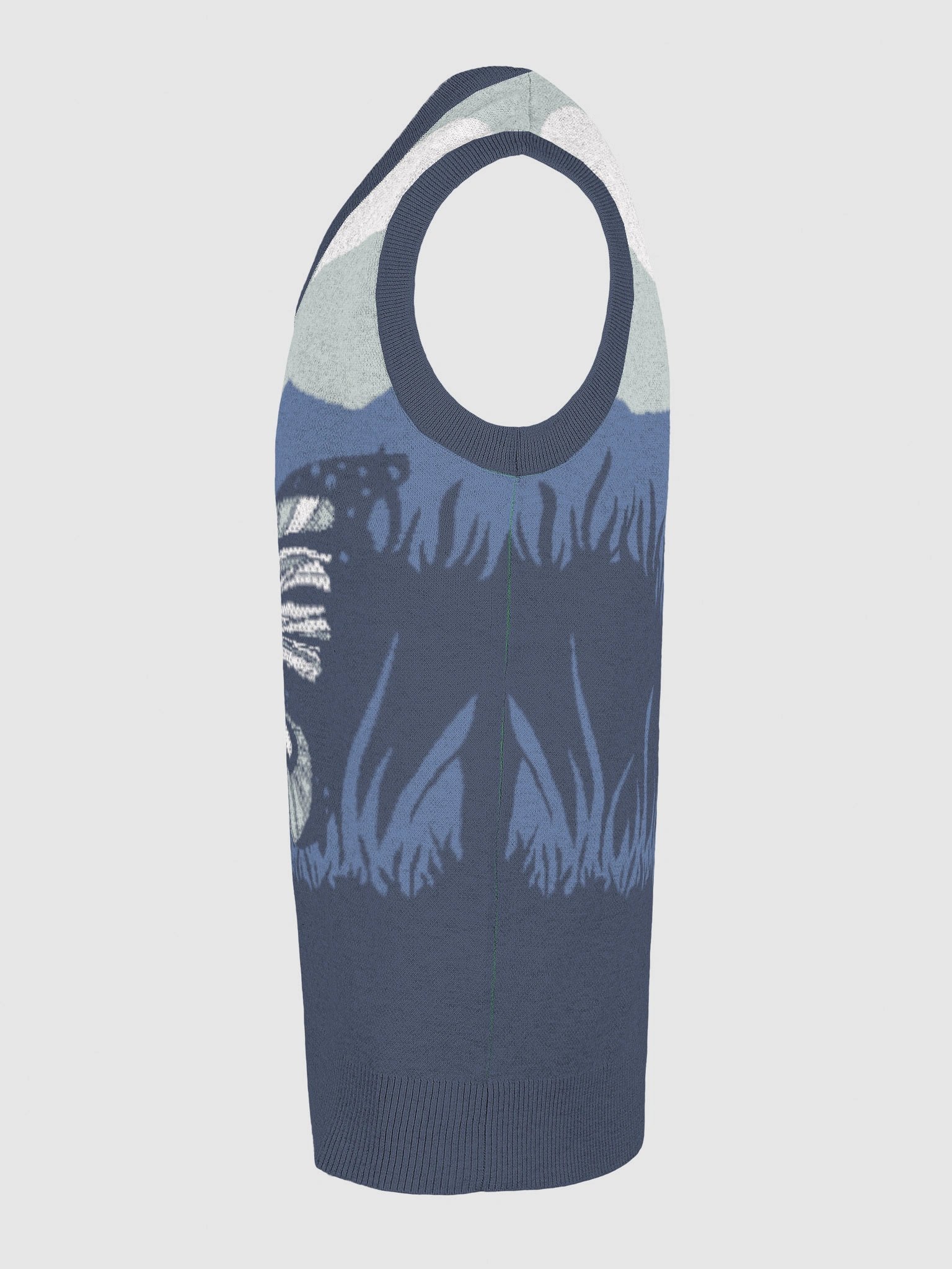 Mountain Butterfly V-Neck Vest product image (6)