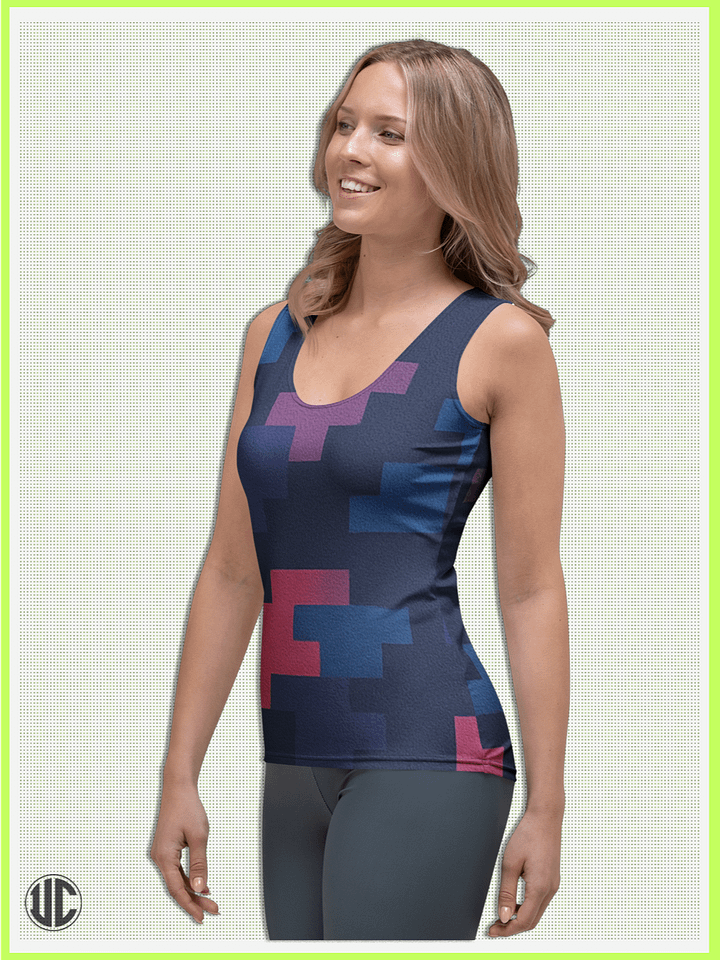 Jin’s Urban Digital Camo – Women’s Tank Top product image (1)