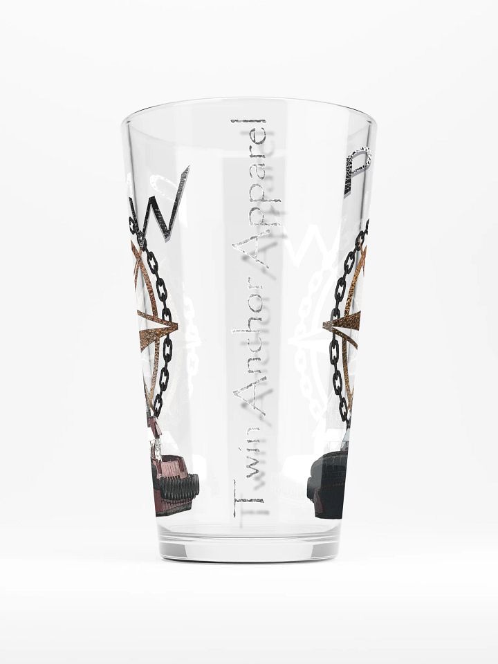 PNW Compass Rose Athena 16oz Pint Glass product image (2)
