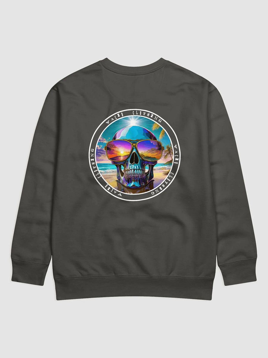 VACIO Beach Vibes Skull Premium Crewneck Sweatshirt product image (1)
