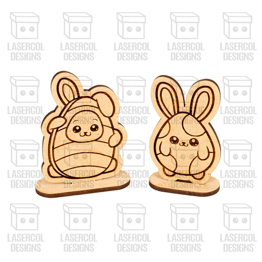 Easter Cutouts With Base Set 4 - Laser Cut Files product image (7)