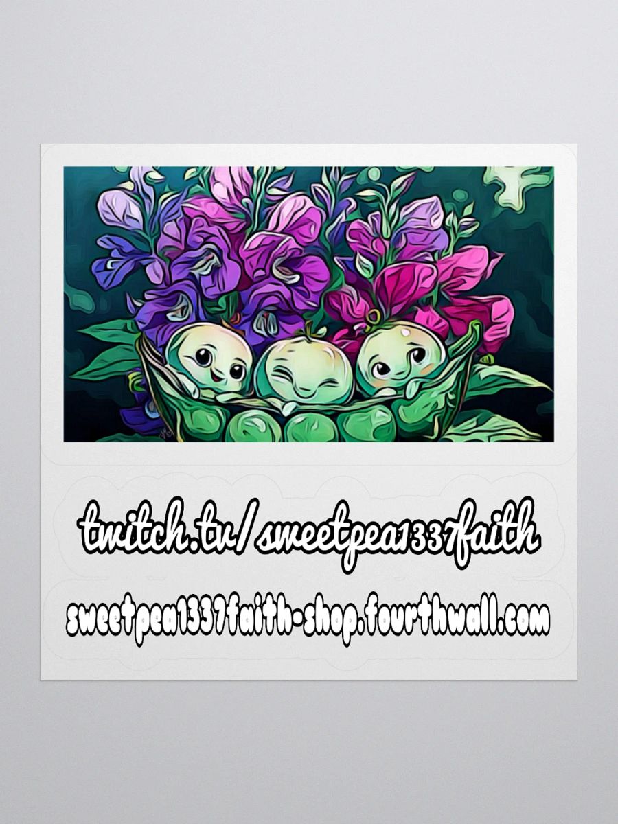 3 Peas in a Pod Sticker product image (1)