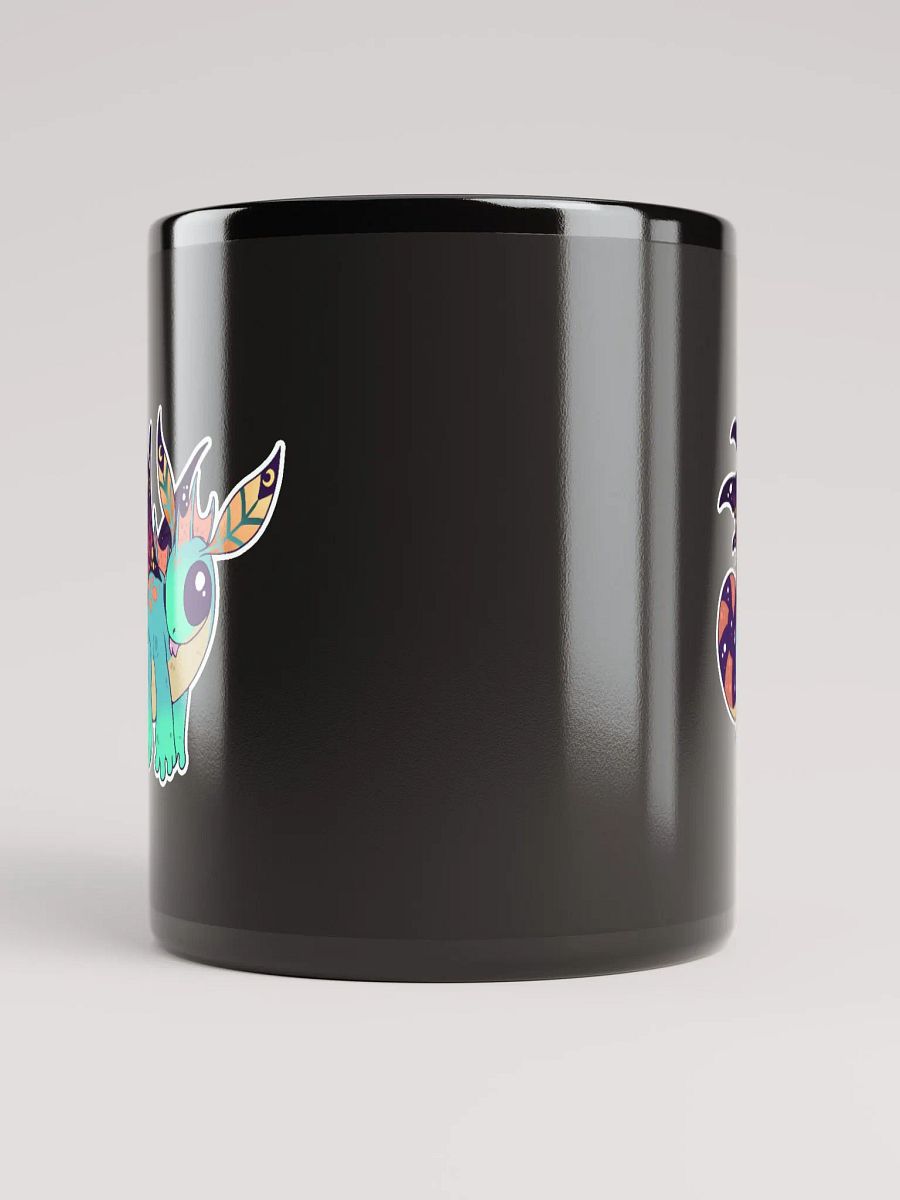 Fae Dragon - Black Glossy Mug product image (5)