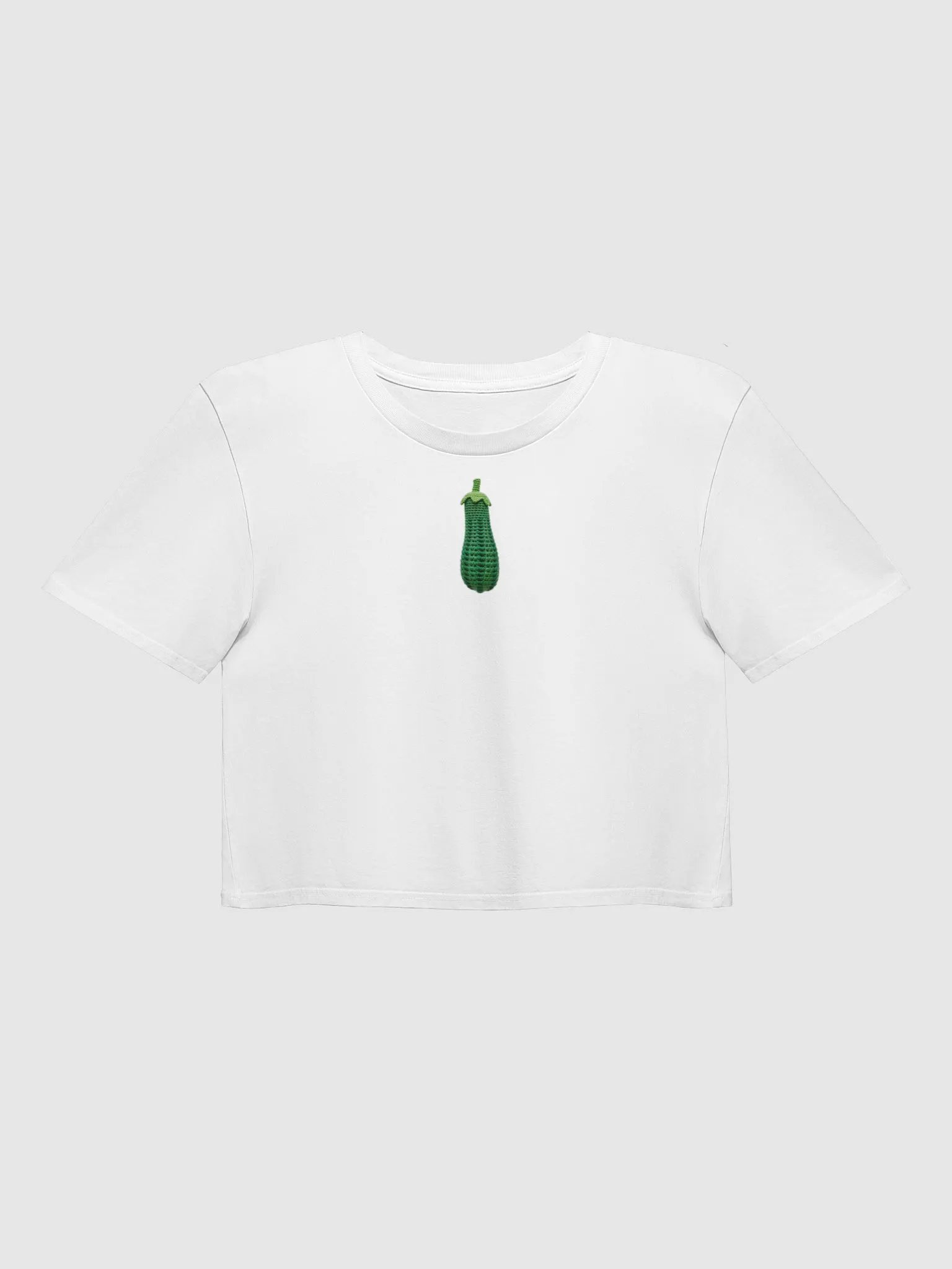 CozyAvocado Women's Premium Zucchini Crop Top #5 product image (1)