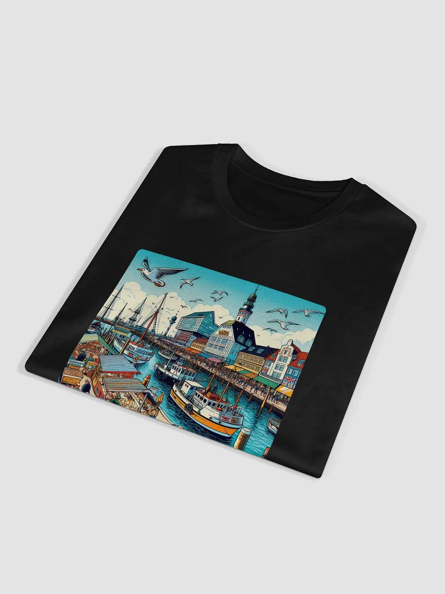 Harbor Hustle Unisex T-Shirt | Bremerhaven city product image (17)