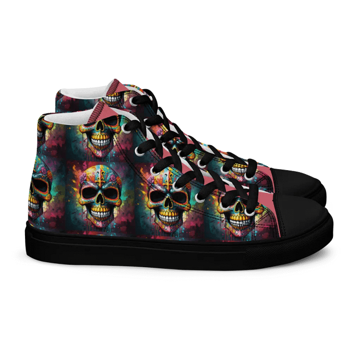 Fiesta Skull Men's High Tops product image (2)