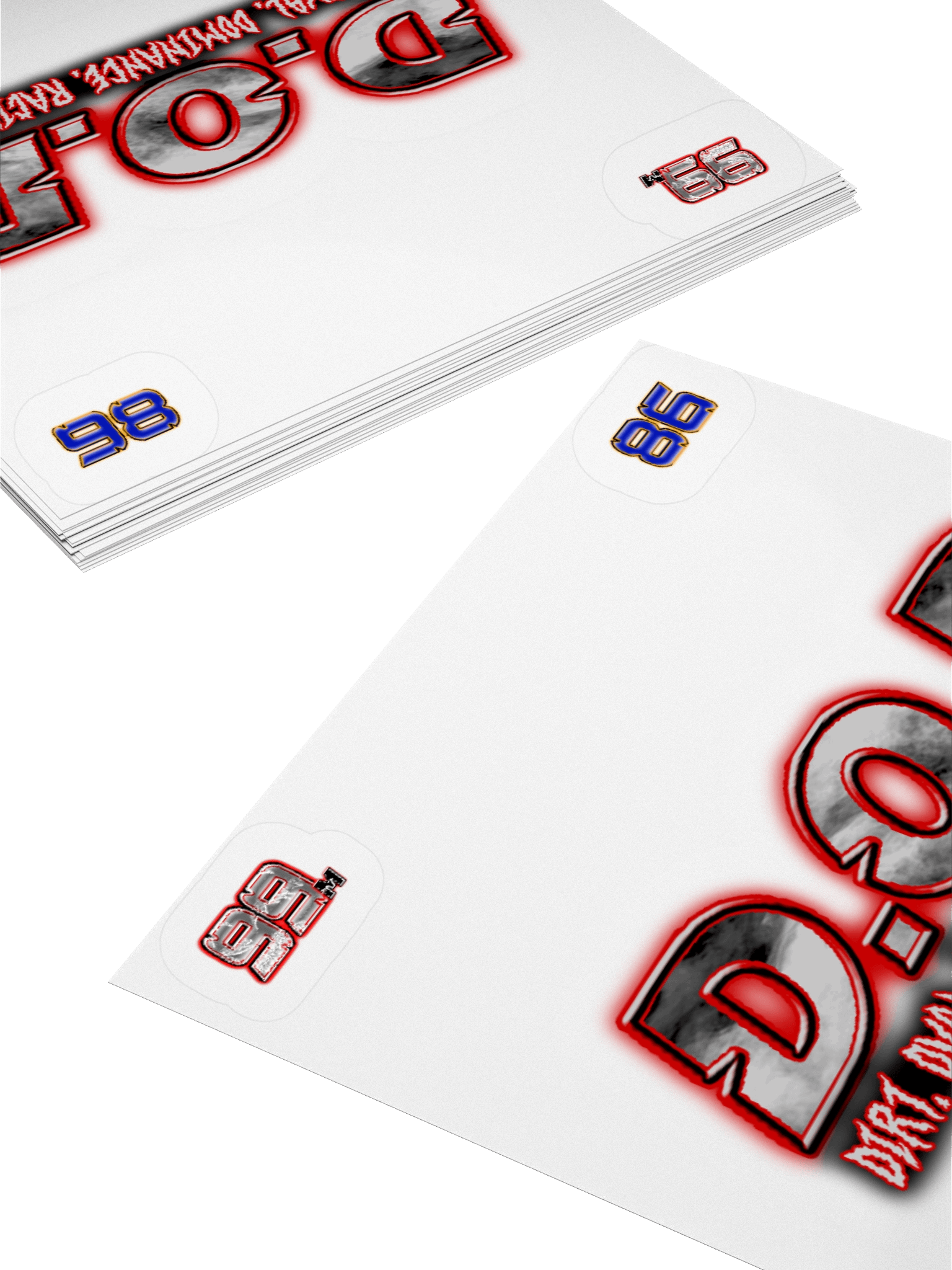 D.O.D Racing team Stickers product image (15)