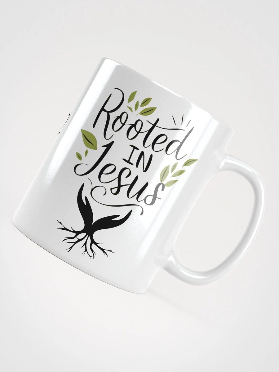 Rooted In Jesus Inspirational Mug product image (4)