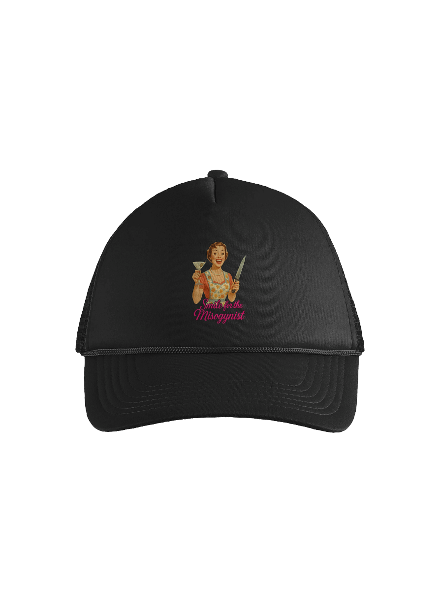 Smile For The Misogynist Trucker Hat product image (2)