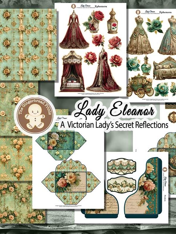 Lady Eleanor Journal Kit Digital Download product image (9)