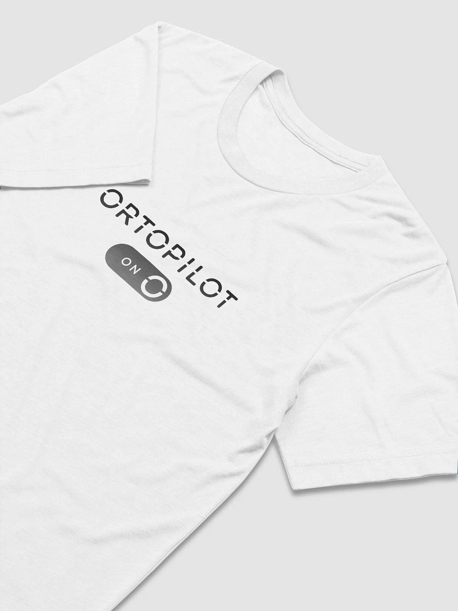 'ORTOPILOT ON' (B/W) PREMIUM T-SHIRT product image (4)