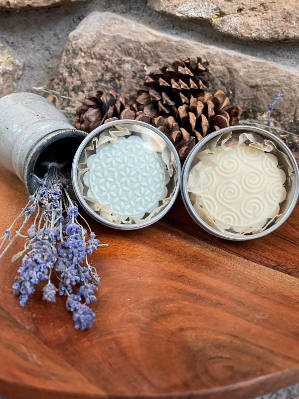 Wax Free Premium Moisturizing Solid Body Butter Bar - Refillable, Gift Ready product image (4)
