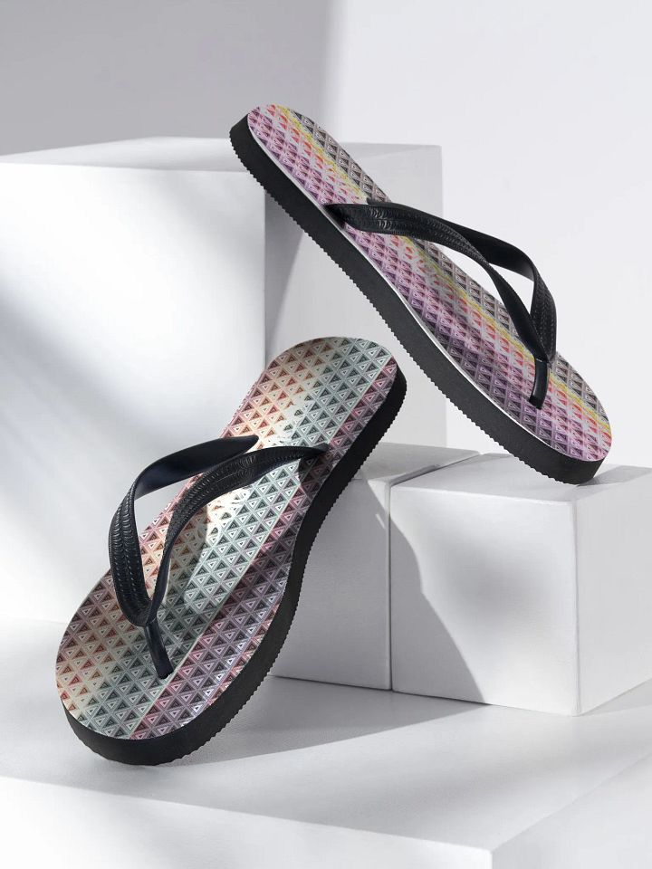 Diamond Bliss Sublimation Flip-Flops product image (2)