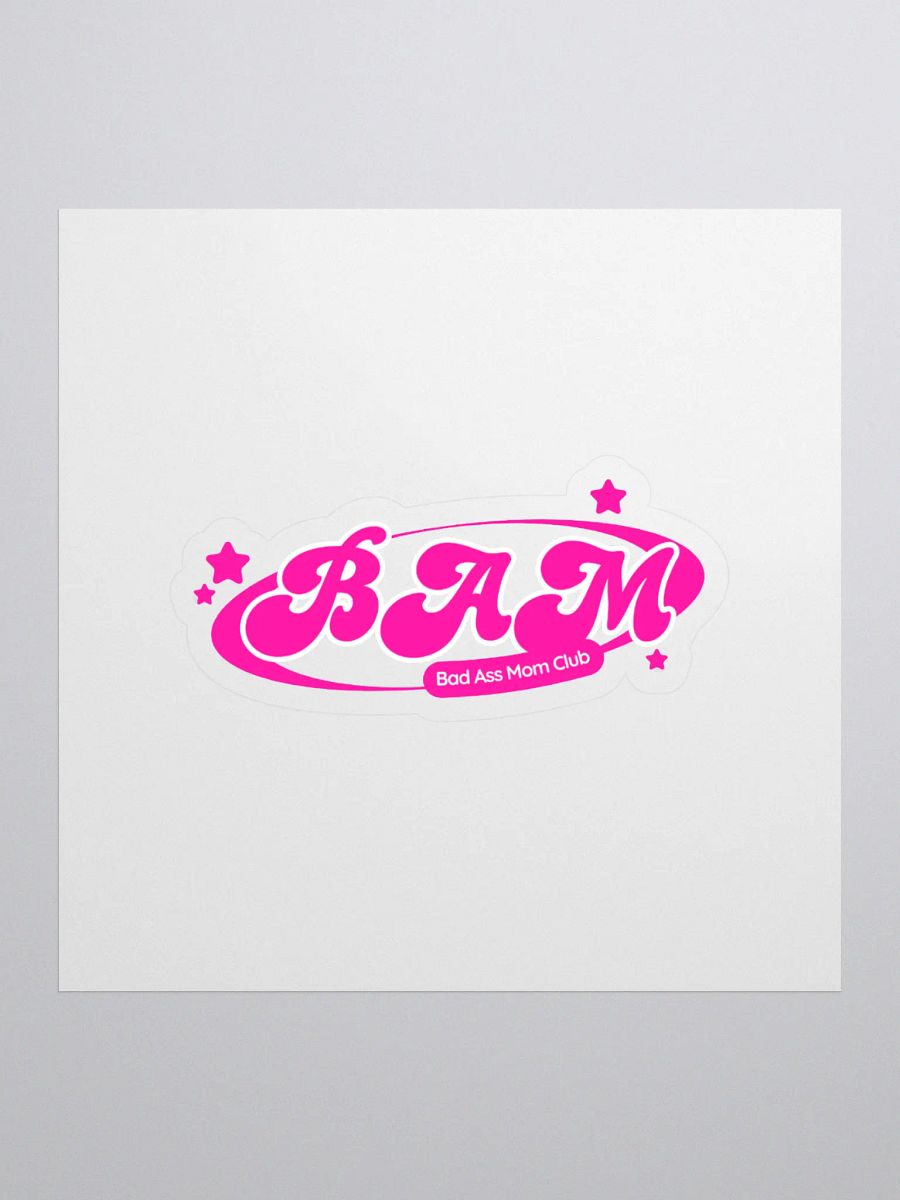 BAM (Bad Ass Mom Club) sticker product image (1)