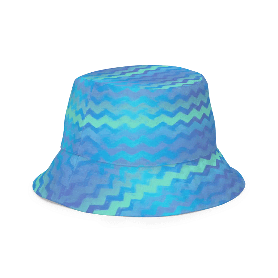 Blue Crystal Pattern Buckethat product image (7)
