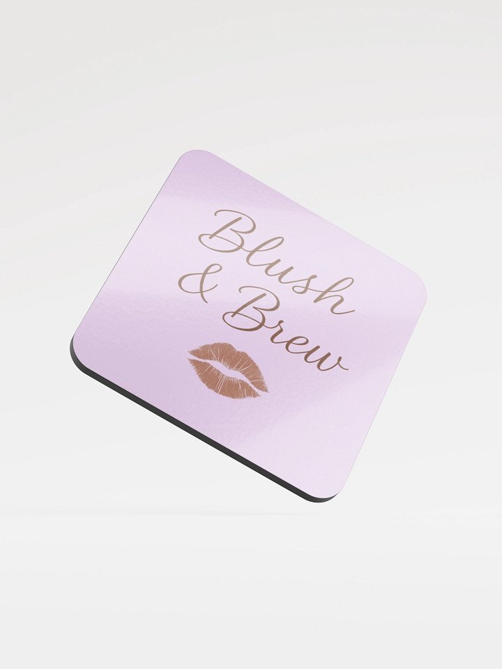 Blush & Brew Purple Coaster product image (1)