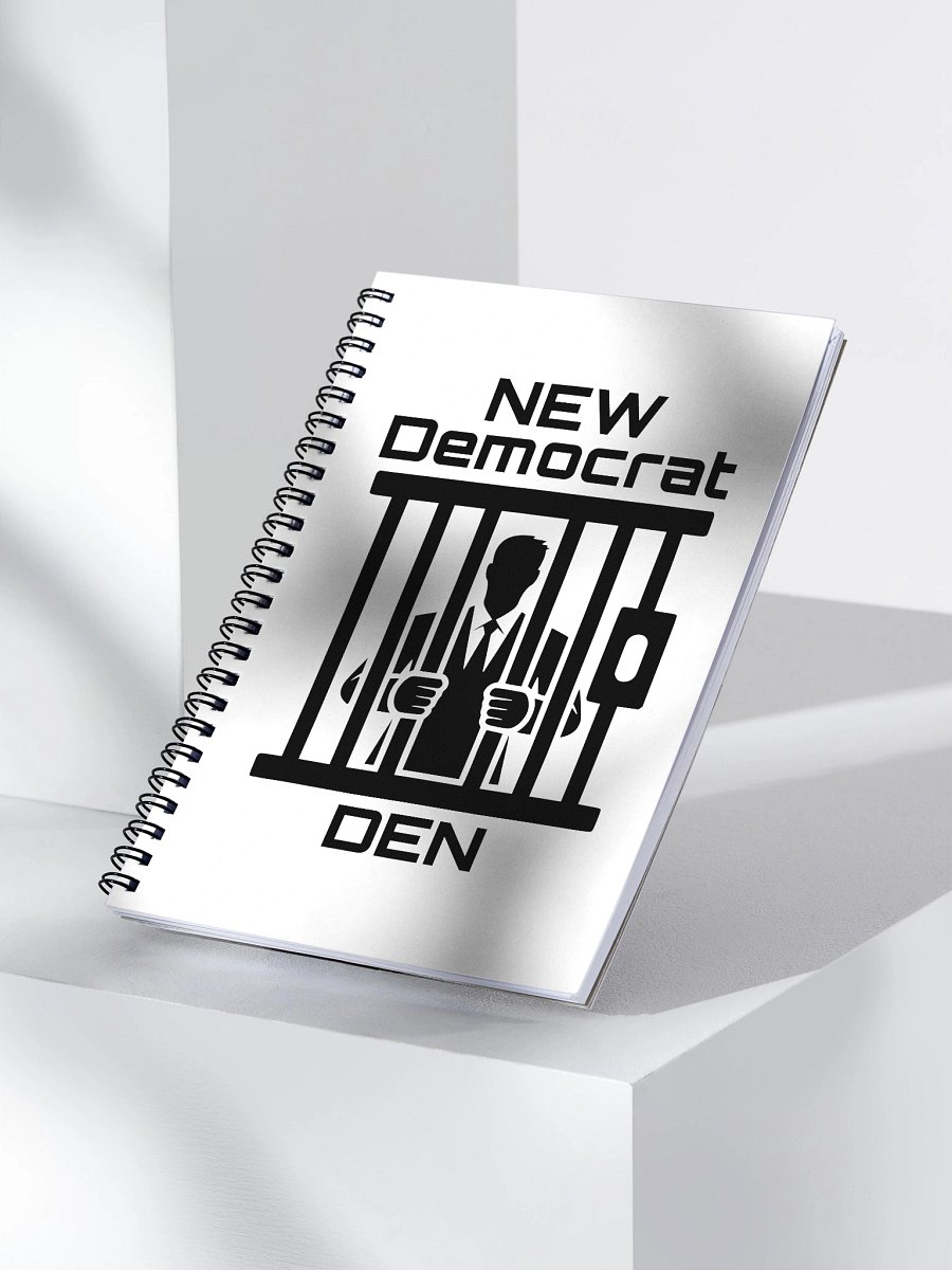 New Democrat Den Spiral Notebook product image (3)