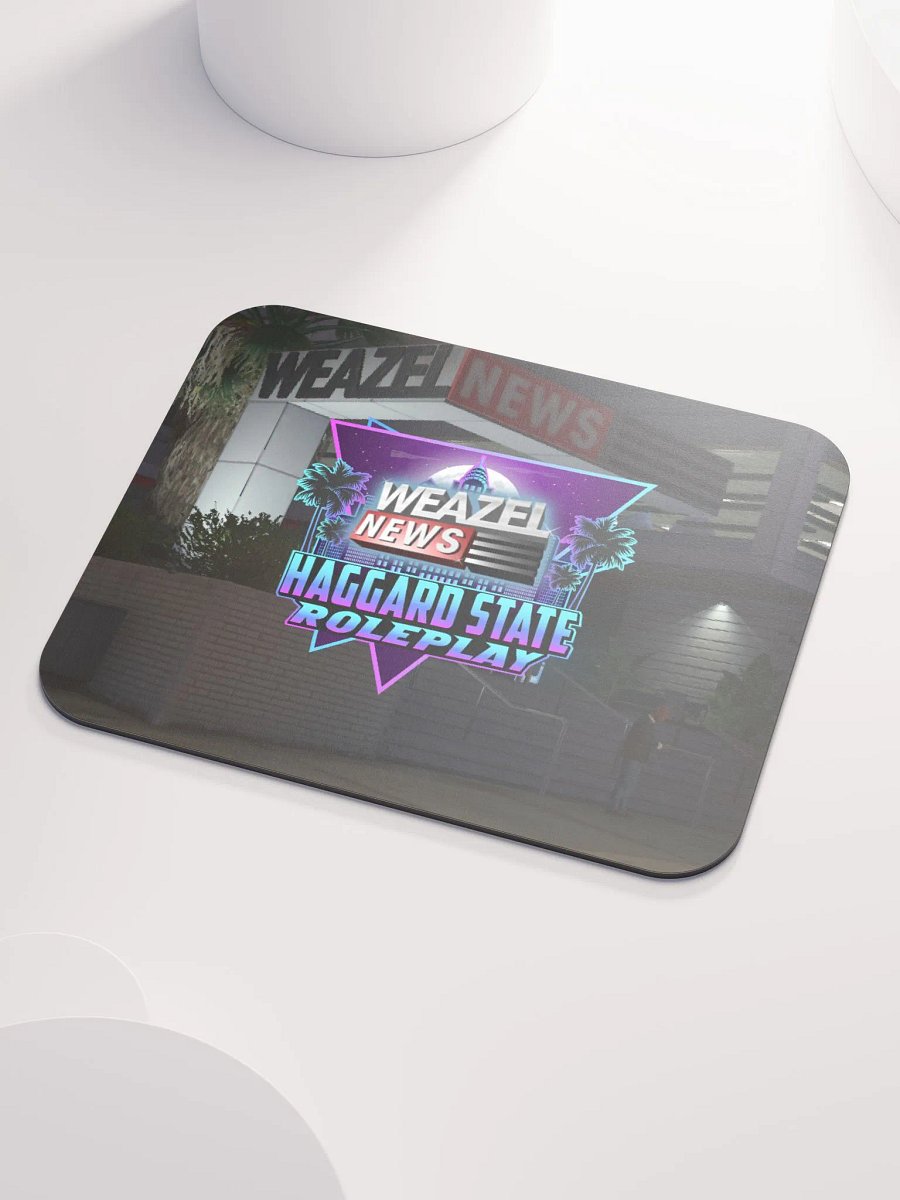 Weazel News HSRP Mousepad product image (3)