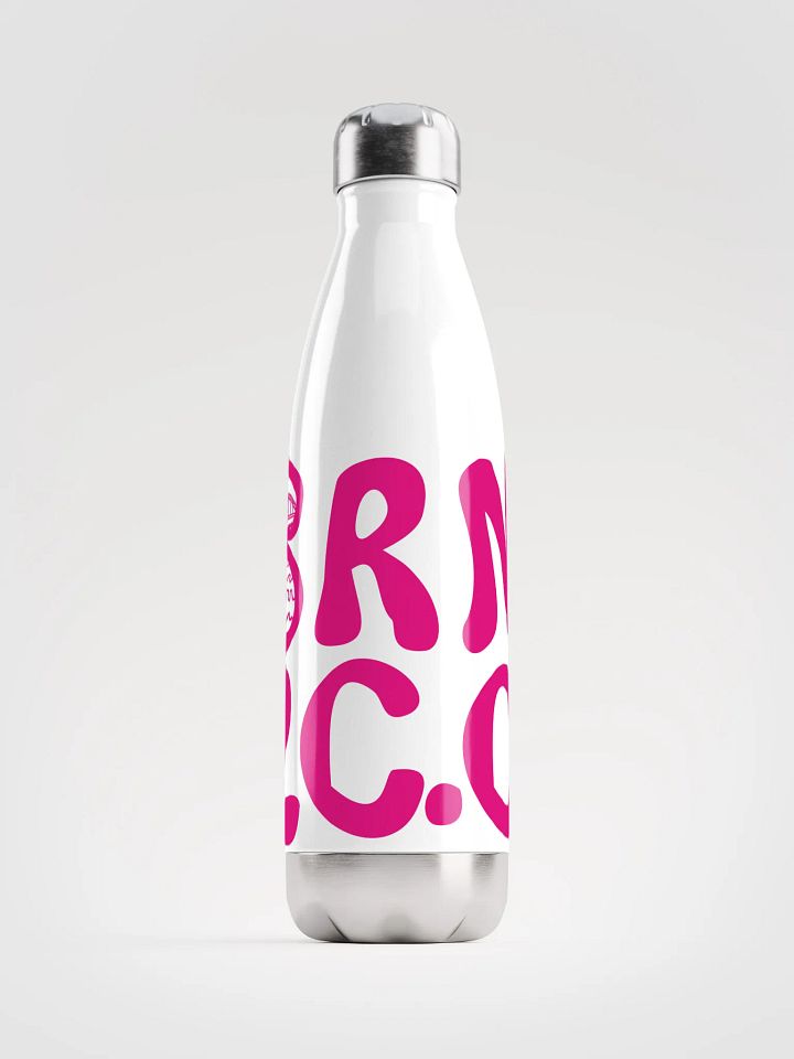 BRN.2C.C.™ | Stainless Bottle | Vibrant Pink on White 💧 product image (1)