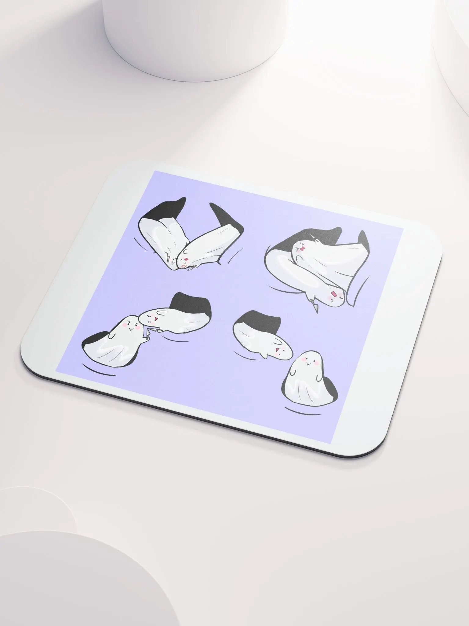 Fighting Ghosts Mouse Pad product image (3)