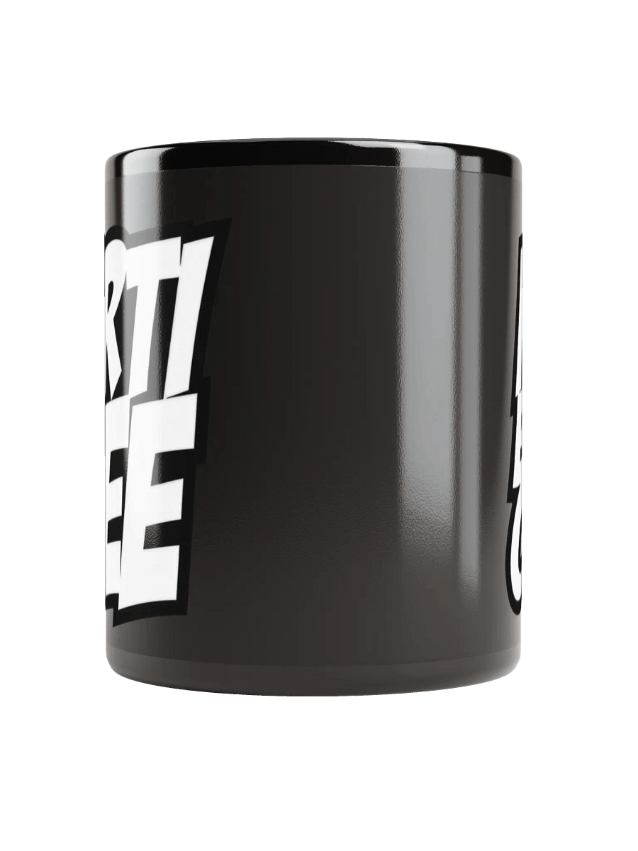 PRTI BEE GEE Black Glossy Mug product image (10)