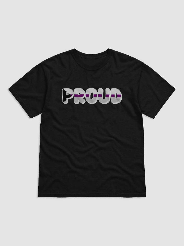 The 'PROUD demi' T-Shirt - Black product image (1)