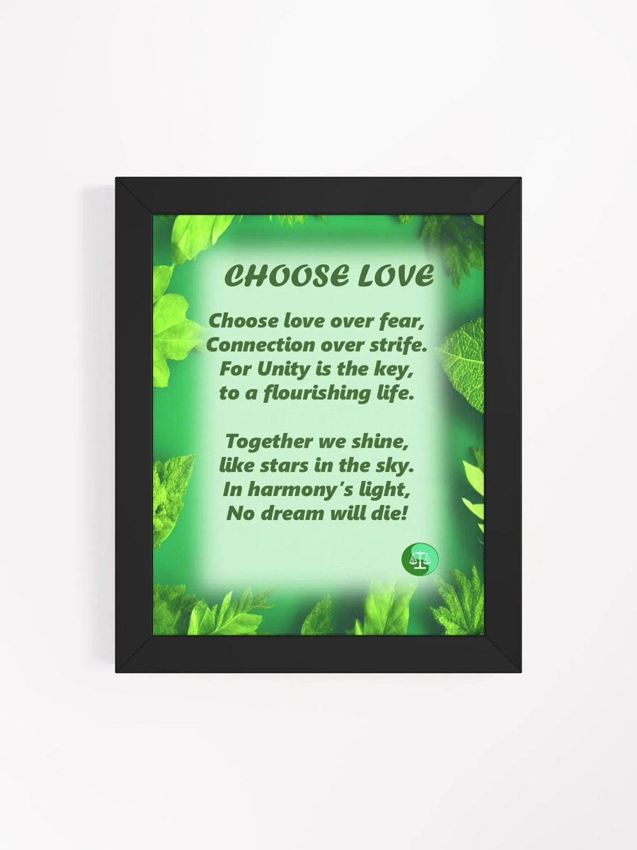Choose Love Matte Poster product image (15)