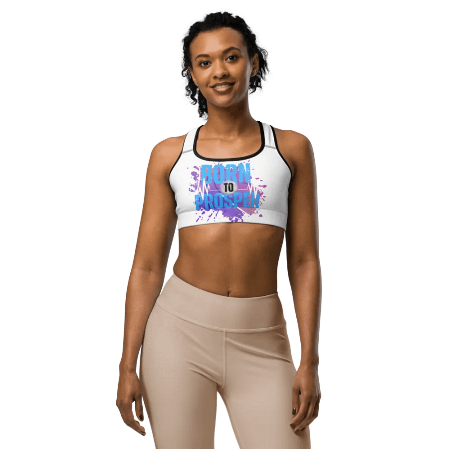 Born to Prosper Sporty Bra product image (5)