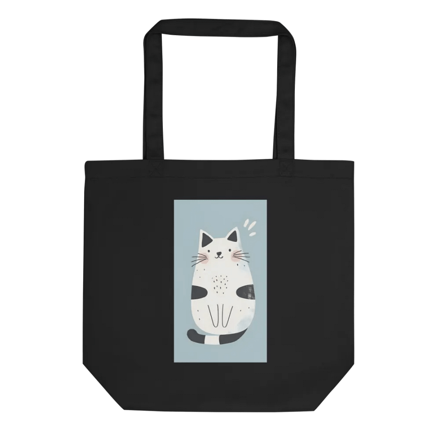 Pawsitively Adorable Cat Vibes - Econscious Eco-Friendly Tote Bag product image (1)