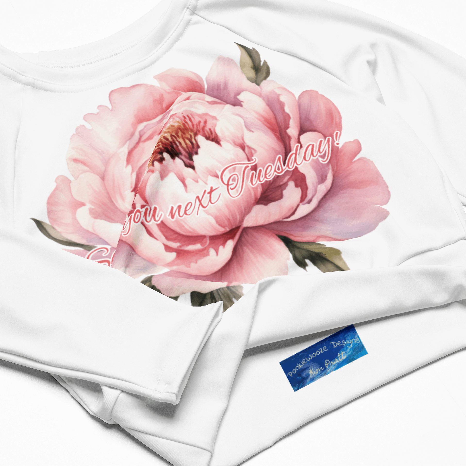 Peony See You Next Tuesday Long Sleeve Crop Top product image (4)