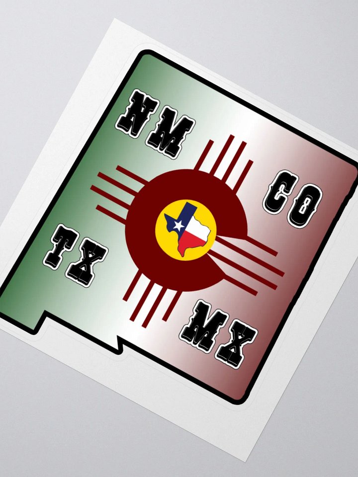 NEW MEXICO COLORADO TEXAS & MEXICO ZIA SYMBOL product image (4)