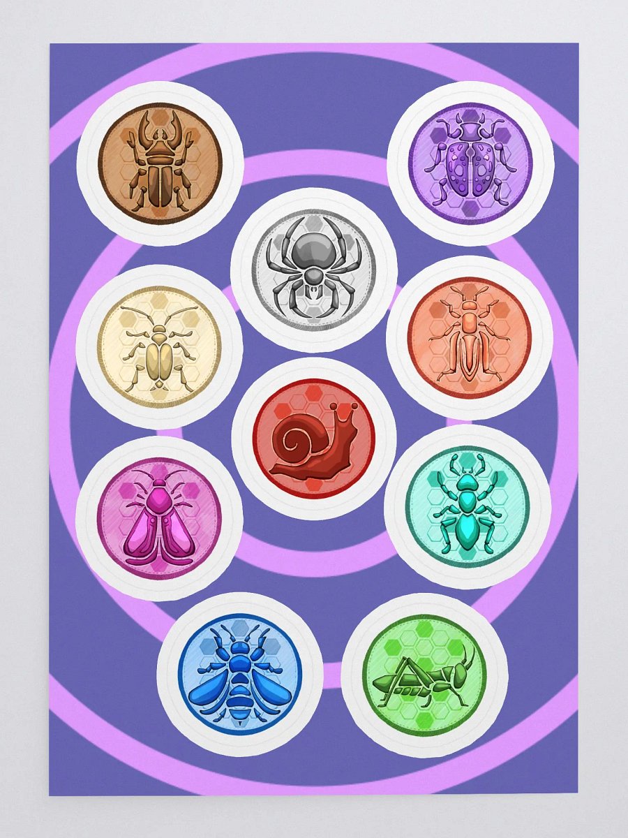 Illustrated All Team Sticker Sheet product image (3)