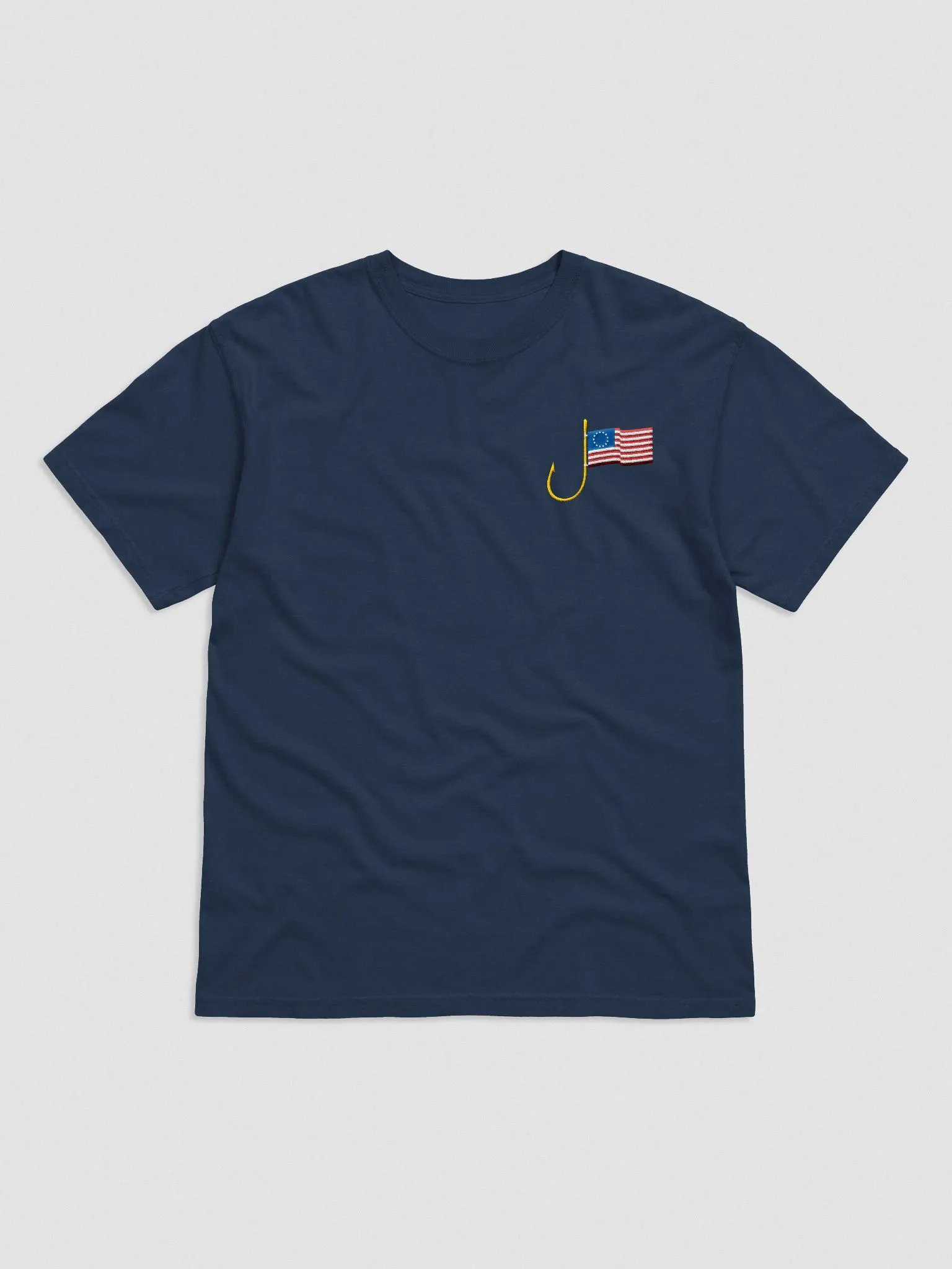 Hooked On Freedom Embroidered Tee product image (2)