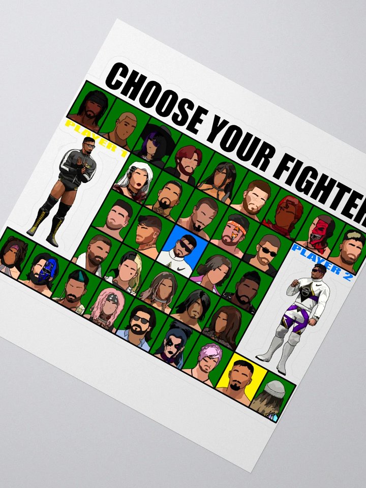 PEPW Choose Your Fighter Almir x Oliver Sticker product image (2)