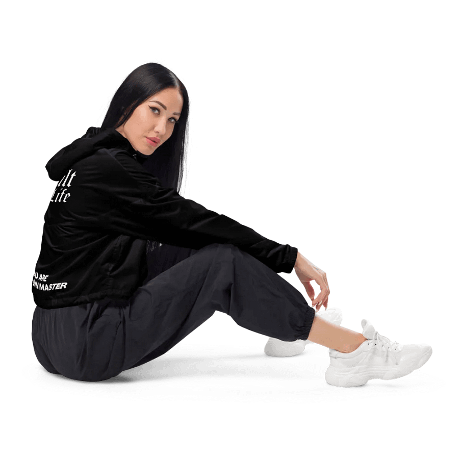 YOU ARE YOUR OWN MASTER CROP JACKET product image (8)