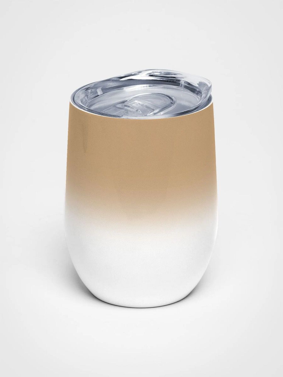 Wine tumbler - Soft brown gradient product image (1)