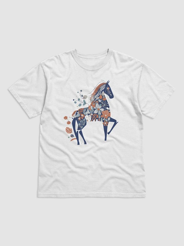 Floral Horse Silhouette T-Shirt product image (25)