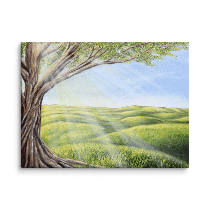 Original Copy of the Painting of The Tree on Canvas product image (9)