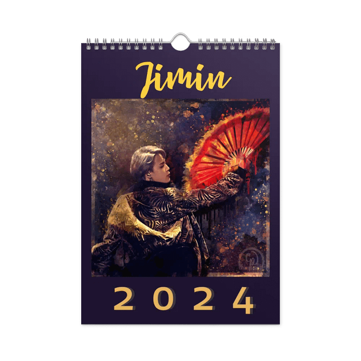 BTS - Jimin 2024 Calendar - Designed by ChimberArt product image (1)