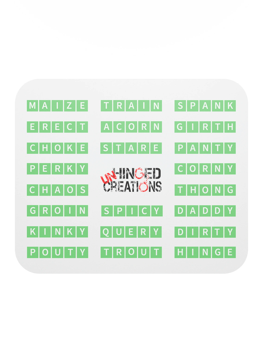 Multi Word Mousepad - White product image (2)