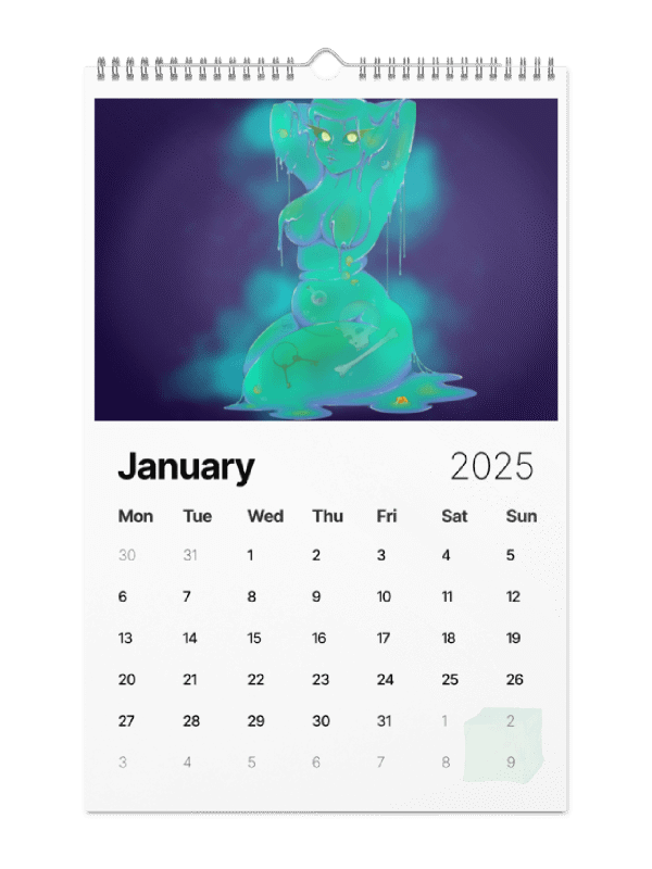2025 Pinup-tober Calendar product image (34)