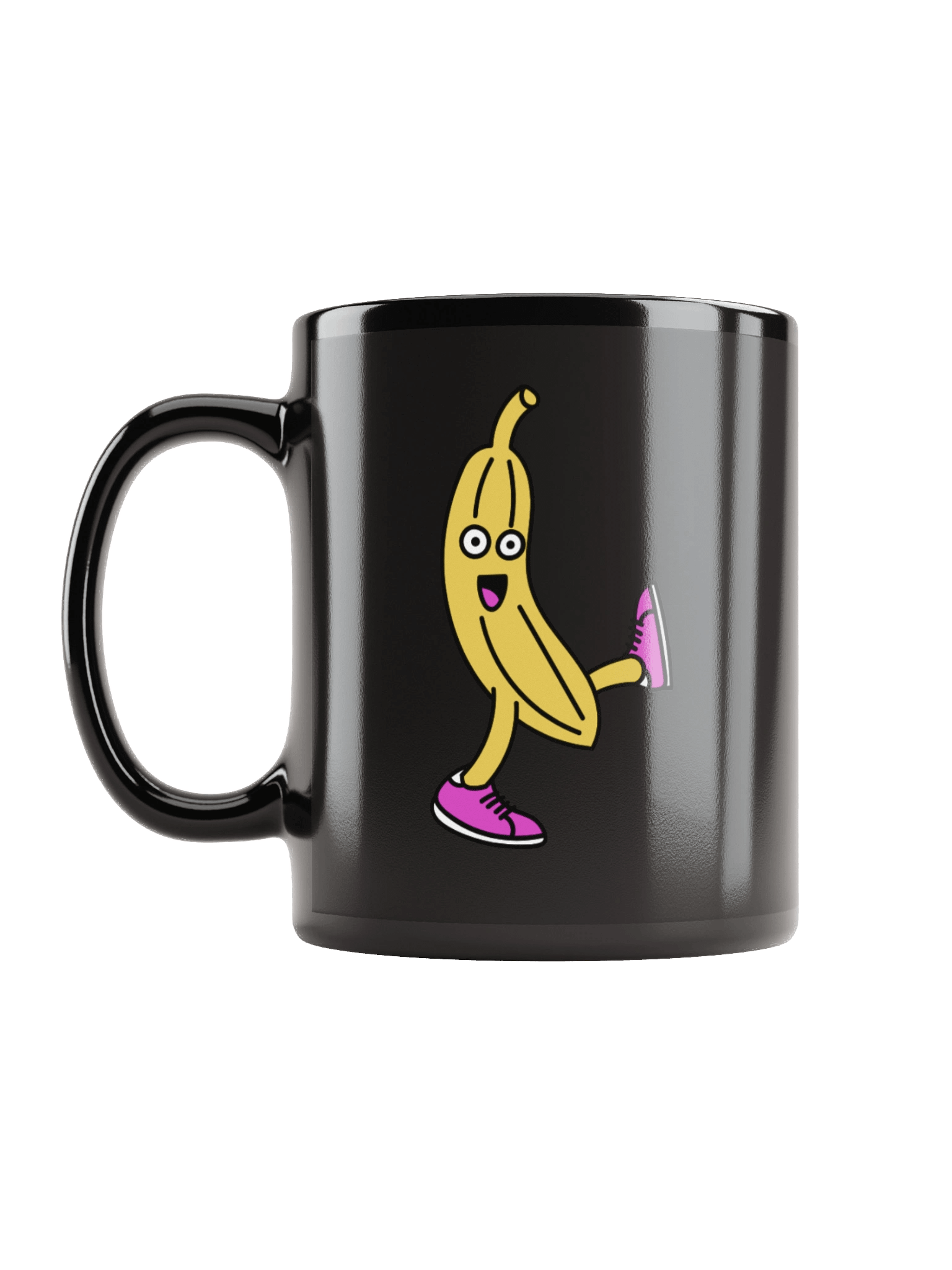 Happy Banana Dance Black Coffee Mug product image (2)
